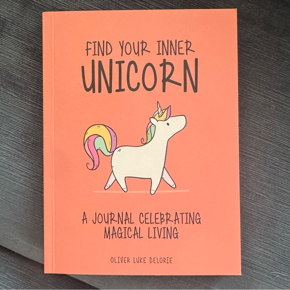 NWOT Find Your Inner Unicorn - Interactive Journal